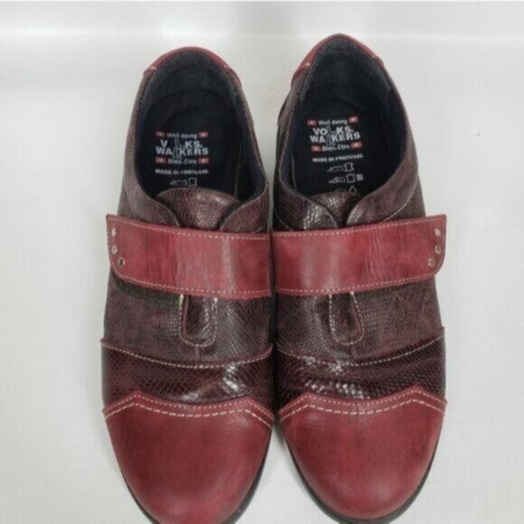 Volks Walkers Leather Slip On Walking Shoe Size 40EU 9US - Picture 4 of 15